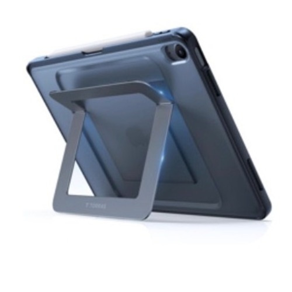 Torras iPad Air 13 inch Case with Magnetic Stand Translucent Black Slim Cover